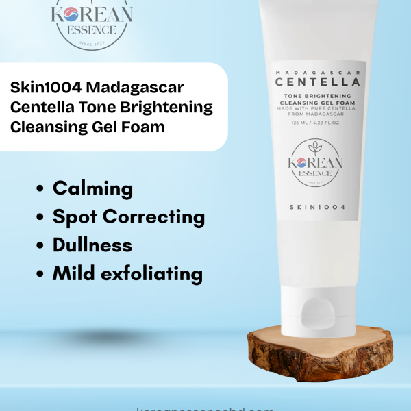 Skin1004 Madagascar Centella Tone Brightening Cleansing Gel Foam - 125ml